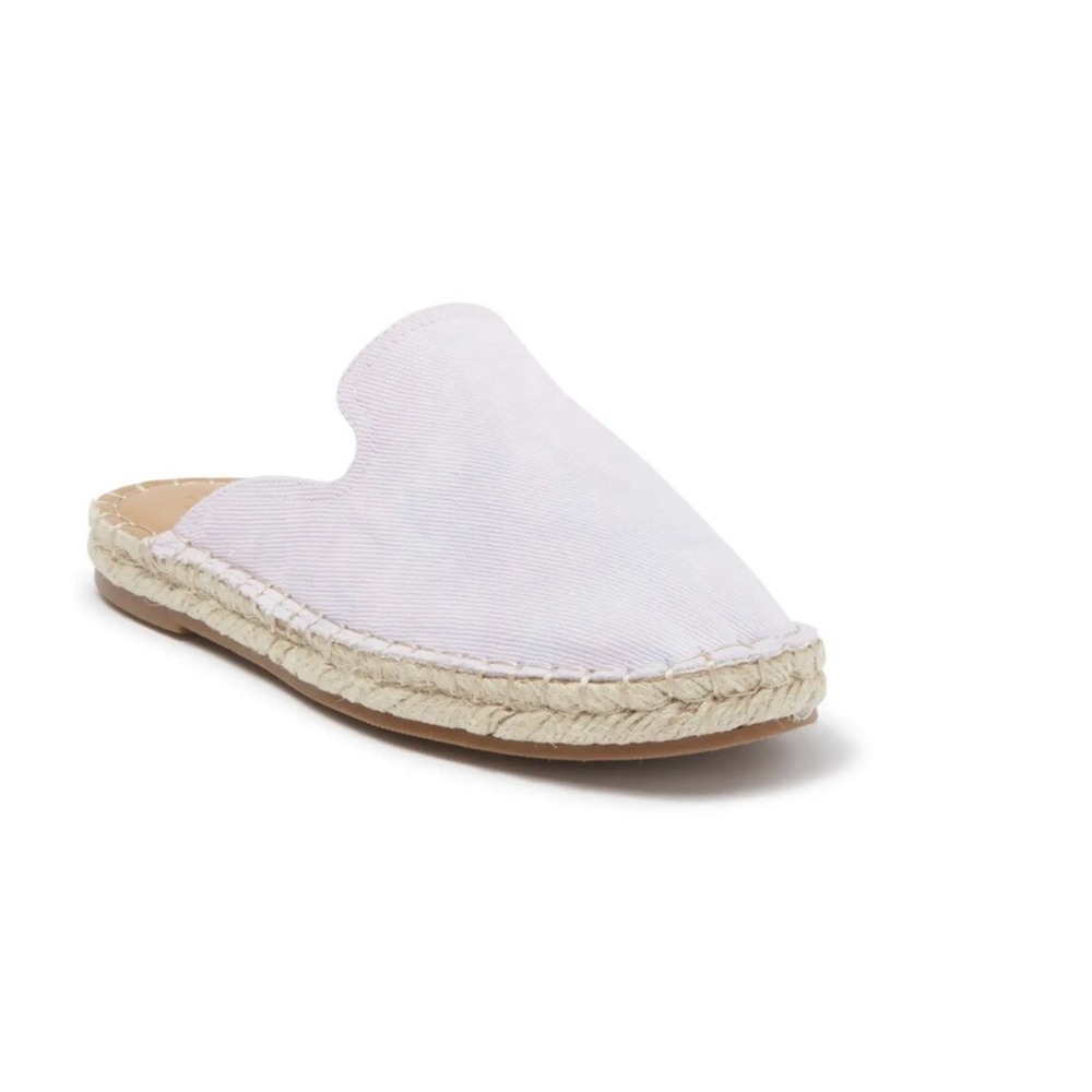 Splendid Women's Pastel Tie Dye Espadrille Size 10 Julia Slip On Mules Casual